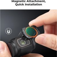 K&F Concept Blue Streak Filter за DJI Osmo Pocket 3, филтър с магнитен ефект, снимка 3 - Чанти, стативи, аксесоари - 45286795