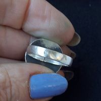 Антика / Масивен сребърен пръстен проба 925 Житен клас СБХ , снимка 4 - Пръстени - 45261581
