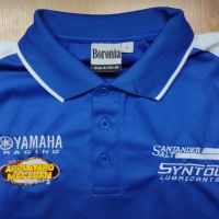 Yamaha Racing - мъжка поло блуза, снимка 2 - Тениски - 45687443