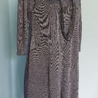 Сребриста рокля тип туника "Esmara" / голям размер , снимка 1 - Рокли - 45075260