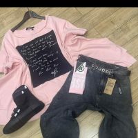 Нова розова блуза туника Stela Shop , снимка 1 - Туники - 45893845