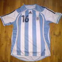 Аржентина футболна тениска №16 Пабло Аймар размер Л отлична, снимка 1 - Футбол - 45375470