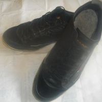 №44-Мъжки Черни Спортни Обувки Маратонки Естествена Кожа-Унгарски-Почти Нови-ОТЛИЧНИ-Стелка 275мм, снимка 6 - Спортни обувки - 45820448