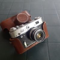 Стар механичен фотоапарат Фед 3, снимка 2 - Антикварни и старинни предмети - 45828157