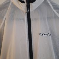 Бяло и черно вело яке за дъжд и вятър, снимка 3 - Спортна екипировка - 45240996