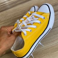 Оригинални жълти юношески кецове Converse ! 33,5 н, снимка 9 - Детски маратонки - 45462337