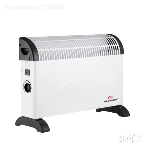 Image КОНВЕКТОР ЕК-2009CV, Kонвектор за под, Регулируем термостат, 3 степени на работа, Мощност 2000, снимка 1