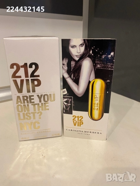 Carolina Herrera 212 Vip  80 ml EDP replica , снимка 1