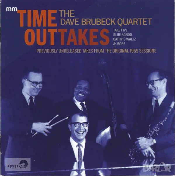 The Dave Brubeck Quartet - Time OutTakes (BECD20200901), снимка 1