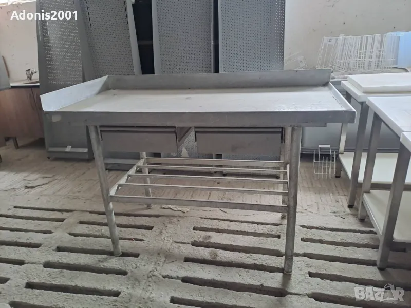 Работна плот маса от неръждавейка, снимка 1