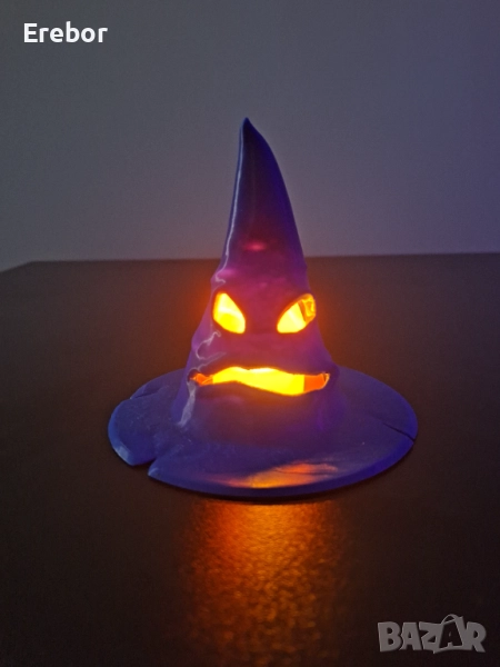 Хелуин светеща шапка Hogworts sorting hat , снимка 1