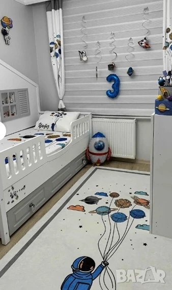 Щори ECD  Ролетни, Текстилни, Двойни, Без пробиване, Включен монтажен материал, Бял,Сив ,Бежов, снимка 1