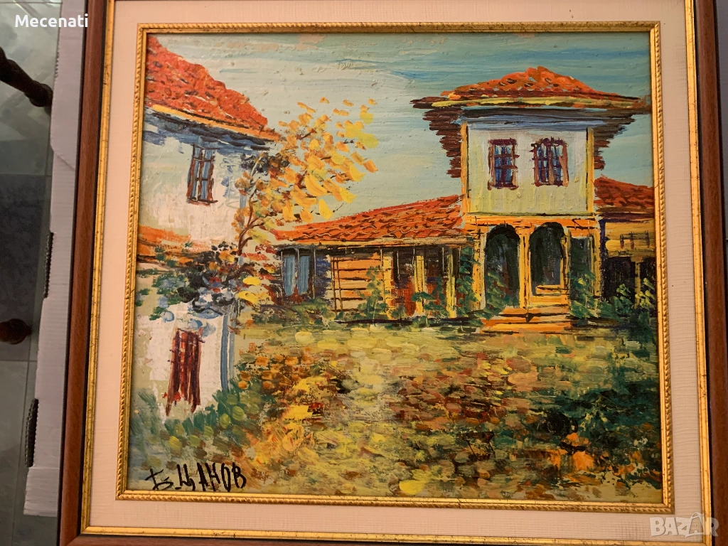 БОРИСЛАВ ЦАНОВ масло/платно пейзаж , снимка 1