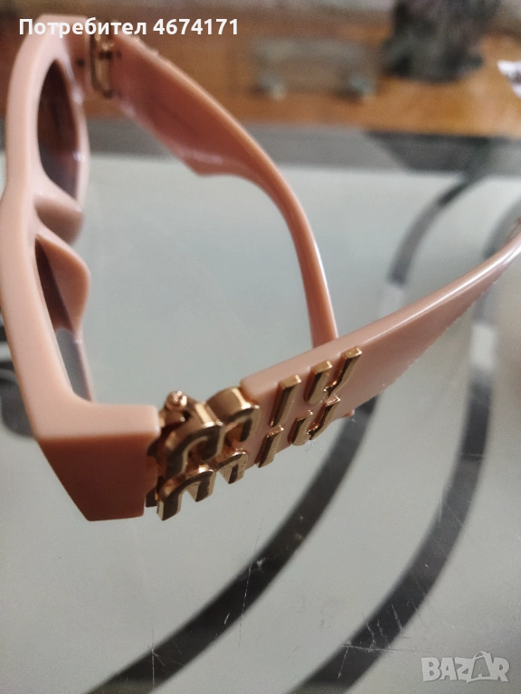 Розови очила Miu, снимка 1