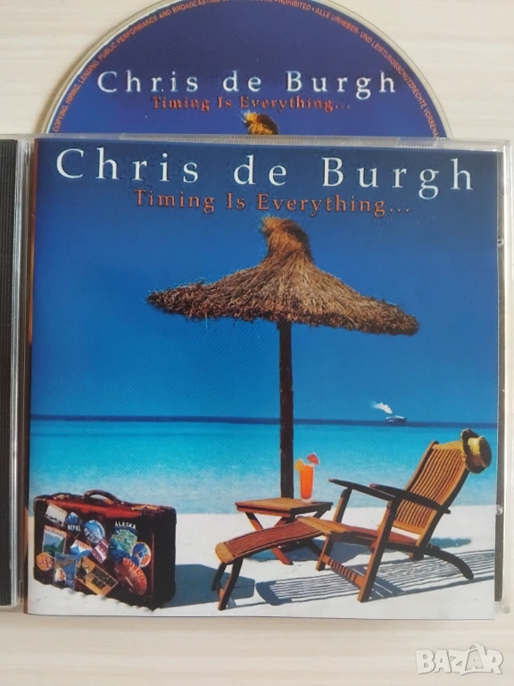 Chris de Burgh – Timing Is Everything... - аудио диск музика, снимка 1