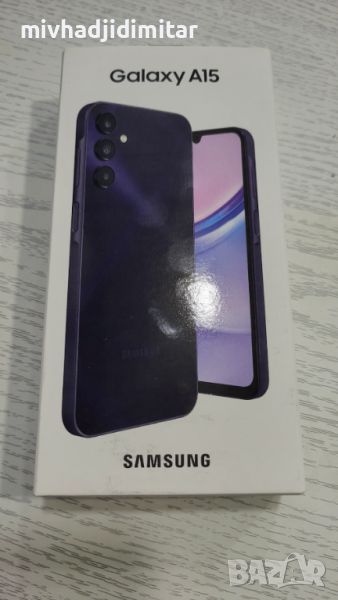 ***НОВ***Samsung A15 Гаранция, снимка 1