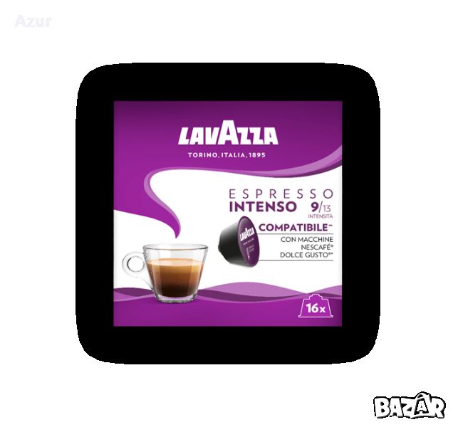 Kафе капсули Lavazza Espresso Intenso (съвместими с Dolce Gusto) – 16 бр., снимка 1