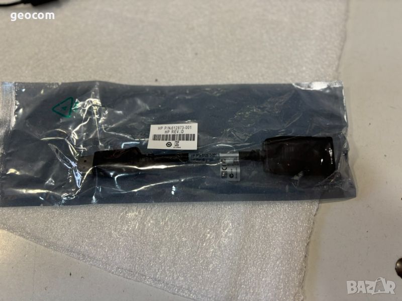 HP DisplayPort to HDMI 1.4 Adapter rev.D (Нов,20см), снимка 1