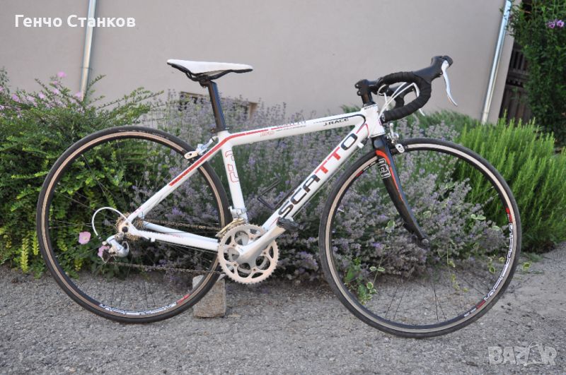 Scatto J-Race Sora-шосеен велосипед с карбонова вилка, снимка 1
