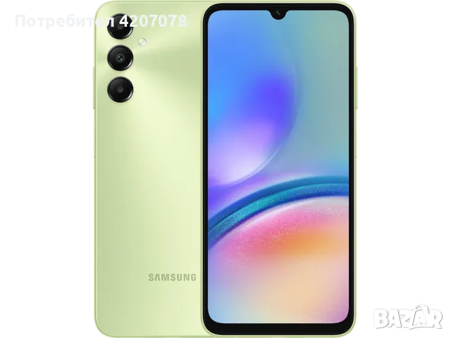 Samsung Galaxy A05s 64GB, Light Green, снимка 1