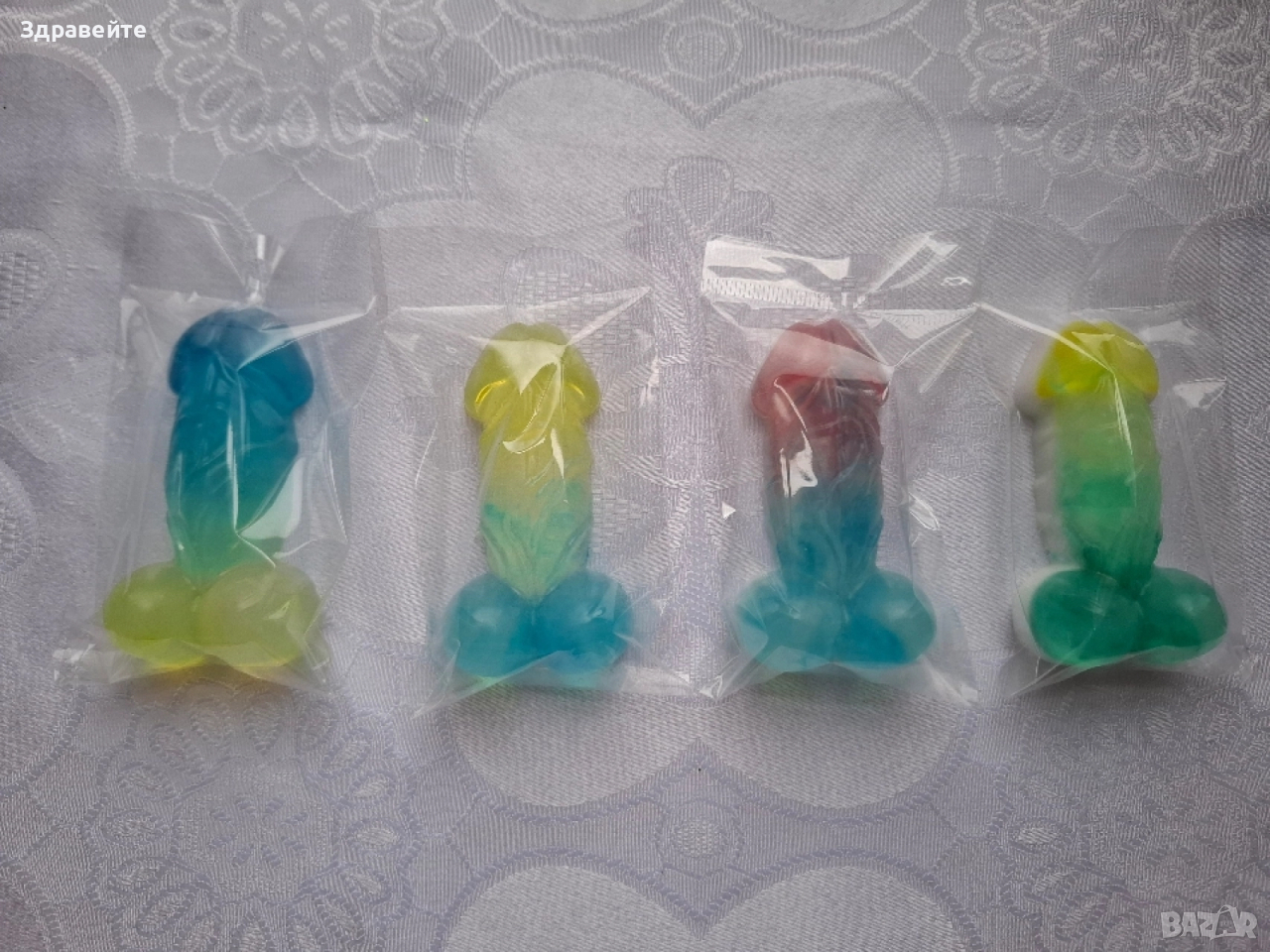 Глицеринови сапунчета за весели поводи и изненади , снимка 1