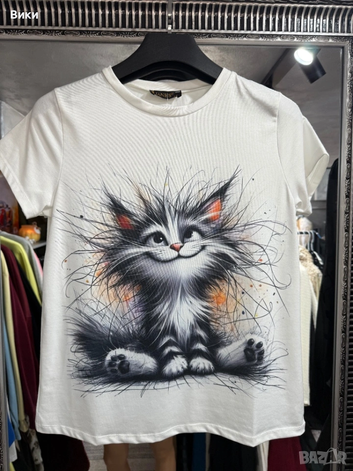 Тениска налична в размер S-M, L-XL, XXL-XXXL, снимка 1