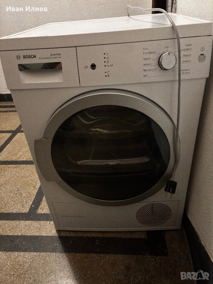 Сушилня Бош Bosch термопомпа самопочистваща за лек ремонт, снимка 1