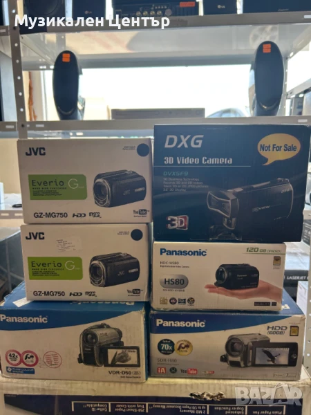 Видео Камери JVC & Panasonic & DXG, снимка 1