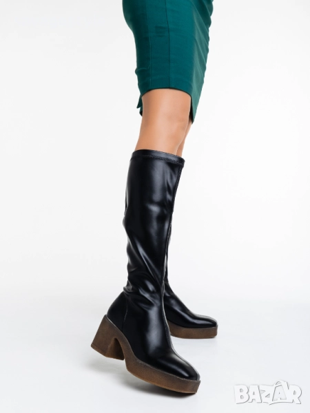 Страхотни стилни зимни дамски ботуши , снимка 1