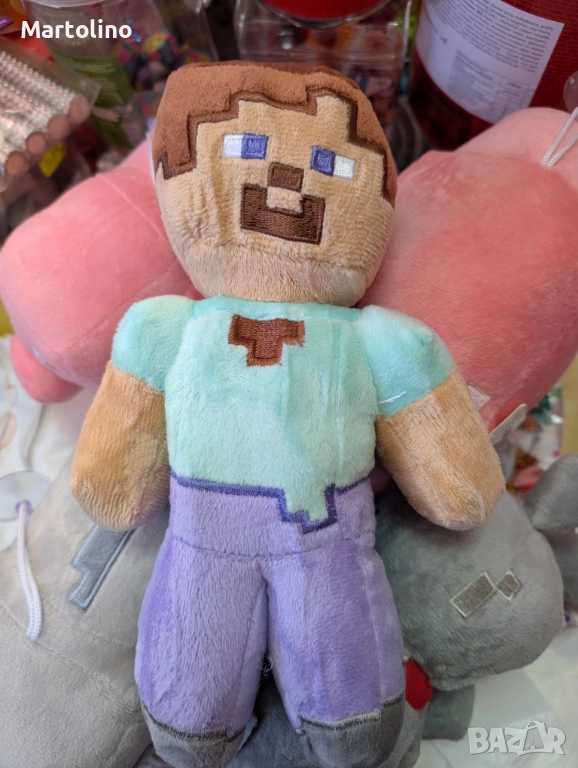Нова плюшена играчка Майнкрафт Стийв, снимка 1