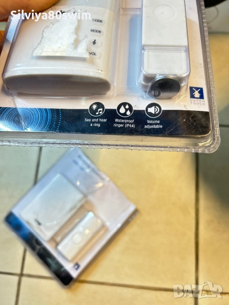 Безжичен звънец 1+1 подарък, снимка 1