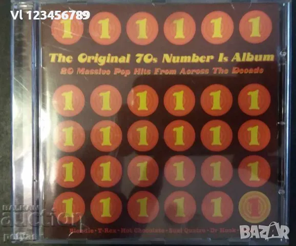 СД - The original 70-s Number 1s Album, снимка 1