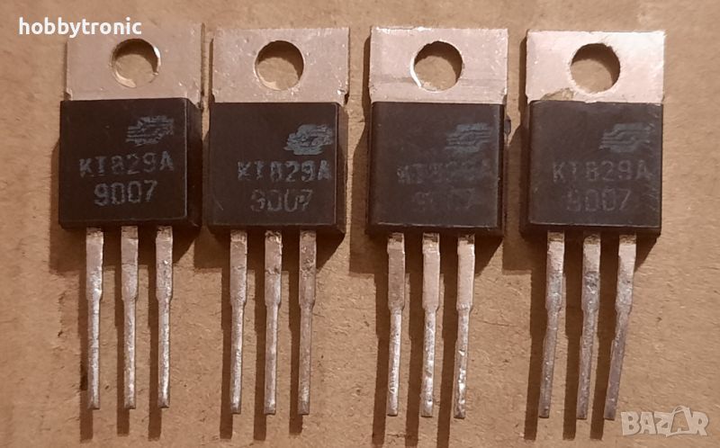КТ829А NPN 100V, 8A, 60W Darlington мощни транзистори , снимка 1