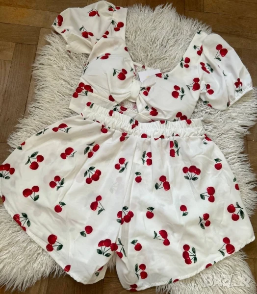 дамски комплекти с череши лимони , снимка 1