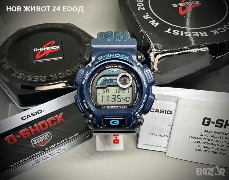 ❗️Мъжки часовник в пълен комплект Casio G-Shock DW-9400B-2V от 1998 г., снимка 1