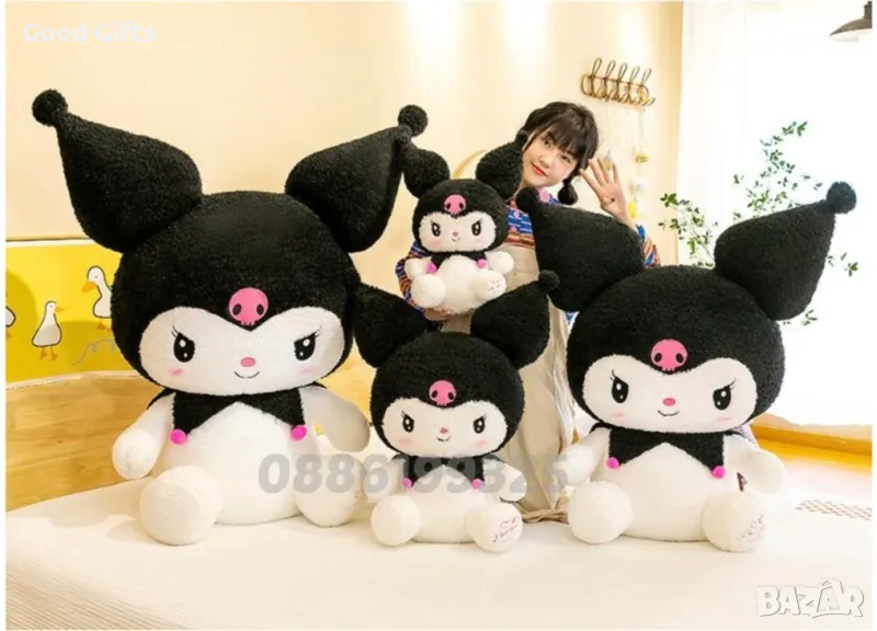 Hello Kitty Kuromi 120см Голяма плюшена играчка Кити, снимка 1