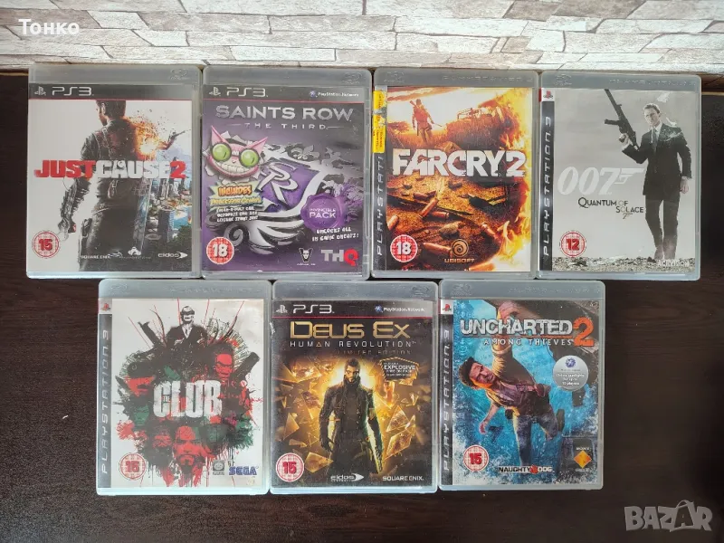 Playstation 3/PS3 Just Cause, Saints Row, Uncharted,Far Cry,, снимка 1