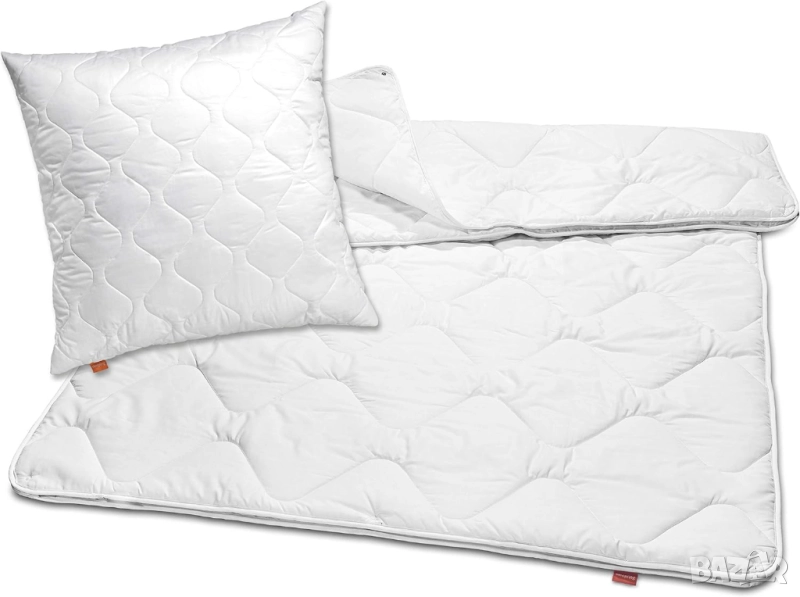 Луксозна Завивка/Одеяло Sleepling 192810 4-Сезонна Duvet 155х220см, OEKO-TEX Сертификат +Възглавница, снимка 1