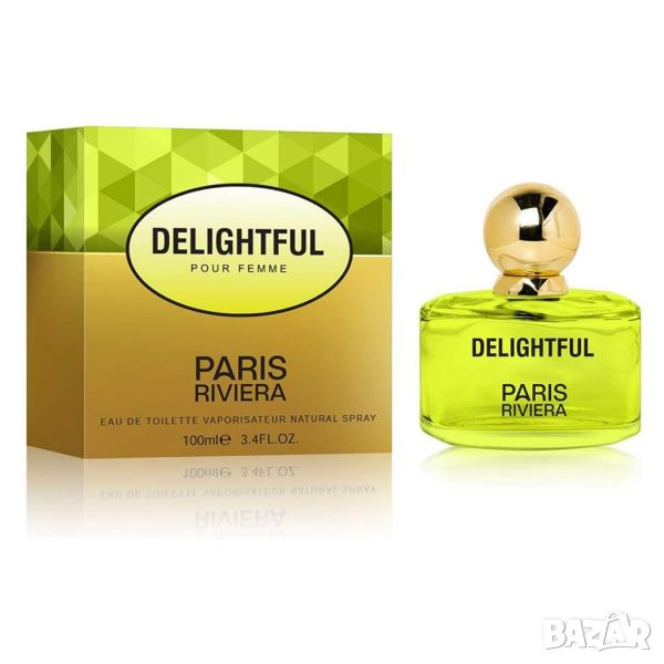 Paris Riviera Delightful 100ml EDT Women Be Delicious by DKNY. Композицията на парфюма е луксозен пр, снимка 1