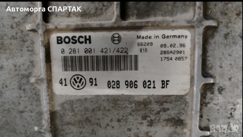 Компютър ДВИГАТЕЛ BOSCH 0 281 001 421/422 Volkswagen, снимка 1