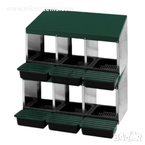 Гнездо за Кокошки Носачки - Автоматично Шесторно - Арт. №: 10101, снимка 1