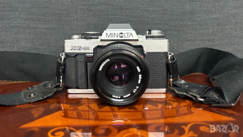 Фотоапарат Minolta XG-M с обектив Minolta 1:1,7 49mm, снимка 1
