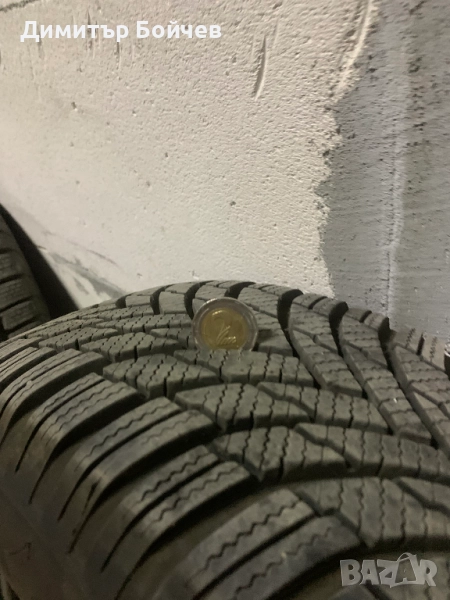 Продавам 4 бр. Зимни гуми с железни джанти 195/65 R15, снимка 1