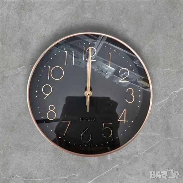 WiFi скрита камера в стенен часовник, шпионска , видеонаблюдение, снимка 1