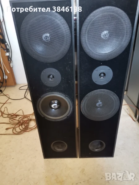 CAT LEB 400 3-лентови басрефлексни високоговорители, снимка 1