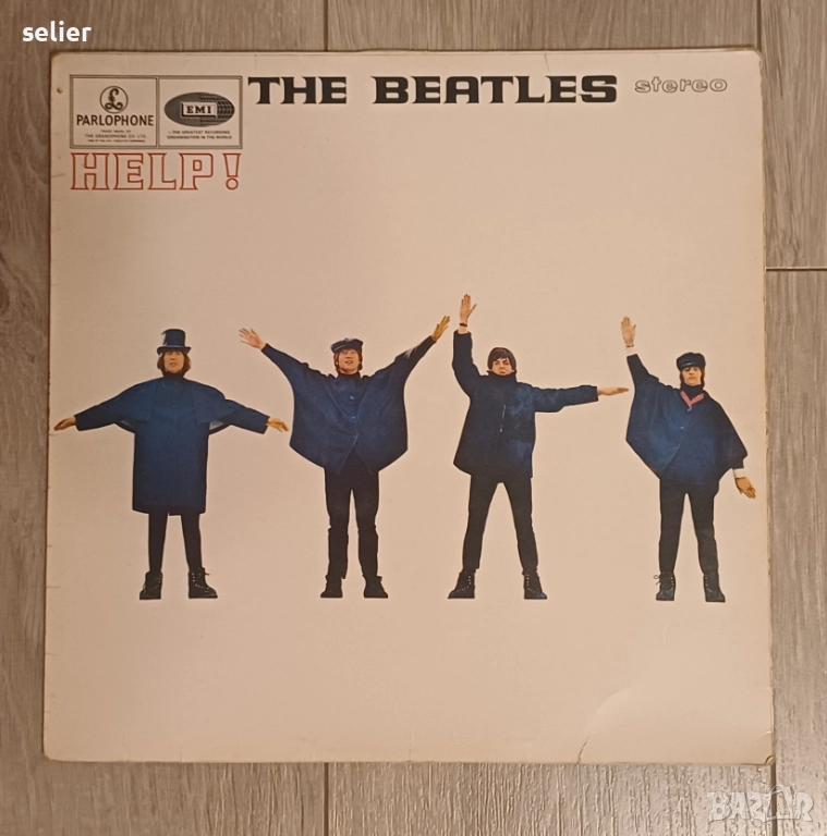 The Beatles ‎– Help! Издание 🇬🇧 UK 1976г Състояние на винила:като звук всички песни без една са VG, снимка 1
