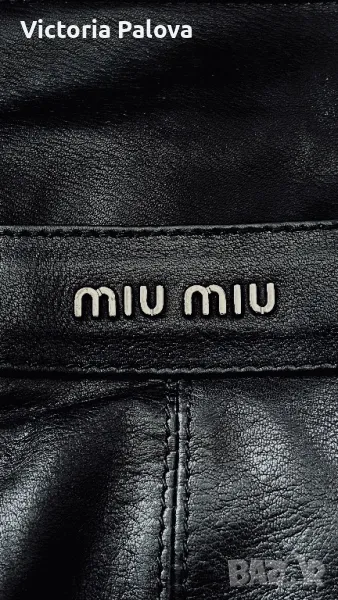 Черна чанта MIU MIU ( PRADA), снимка 1