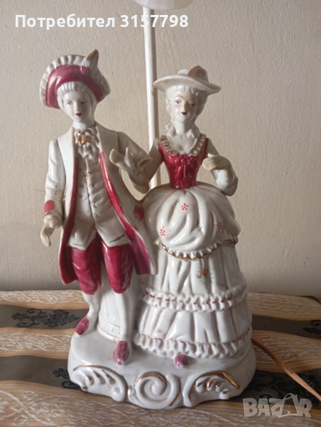 Барокова настолна лампа, снимка 1