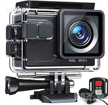 Action Cam AC700 4K 20MP WiFi Подводна камера Ultra HD Водоустойчива 40M, снимка 1