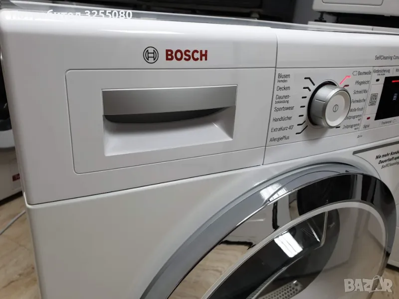 9Kg - Сушилня Bosch Serie 8 с Термопомпа 12м Гаранция Бош, снимка 1